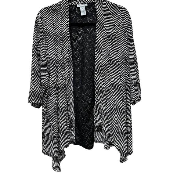 Catherine’s Slinky Open Cardigan Size 1X - Picture 1 of 5